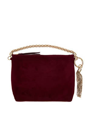 Женская сумочка светло-пурпурная модная