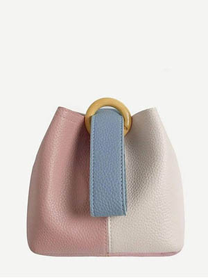 Женская сумка светло-фиолетовая модная