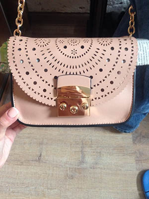 Женская сумочка шоколадная недорогая