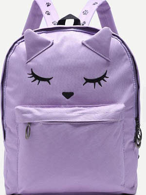 Женская сумочка пурпурная из натуральной кожи